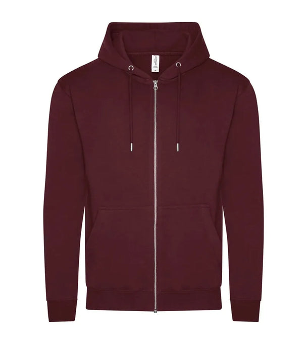 Zip Hood – Burgundy