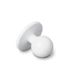 Kulknappar 10-pack Vit