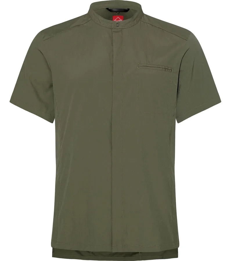 Kockskjorta Action stretch Smart Unisex Olivgrön