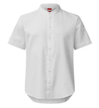 Kockskjorta Smart Unisex Vit