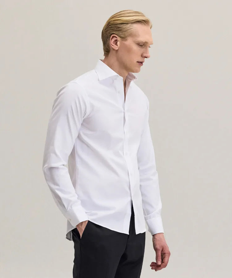 Herrskjorta slim Oscar of Sweden Vit