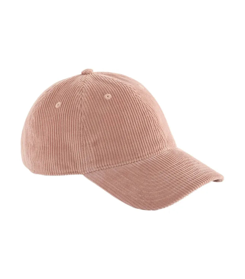 Corduroy Dad Cap Dustypink