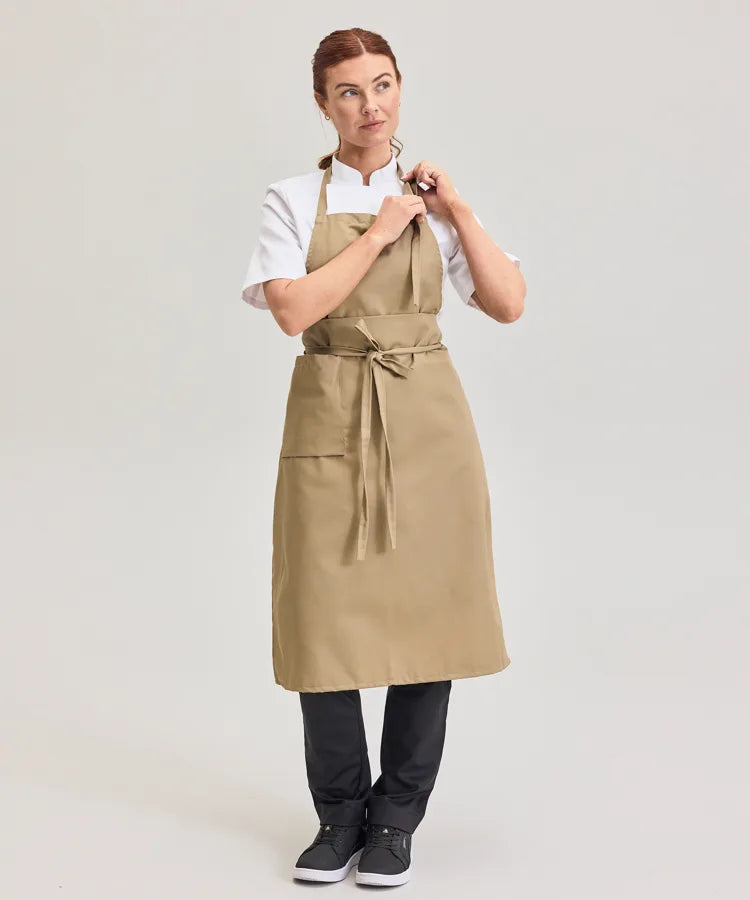 Bröstlappsförkläde Khaki