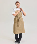 Bröstlappsförkläde Khaki
