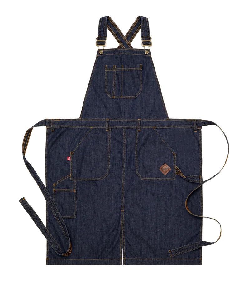 Snickarförkläde Denim Mörkblå