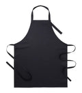 Bröstlappsförkläde 75x90 Svart