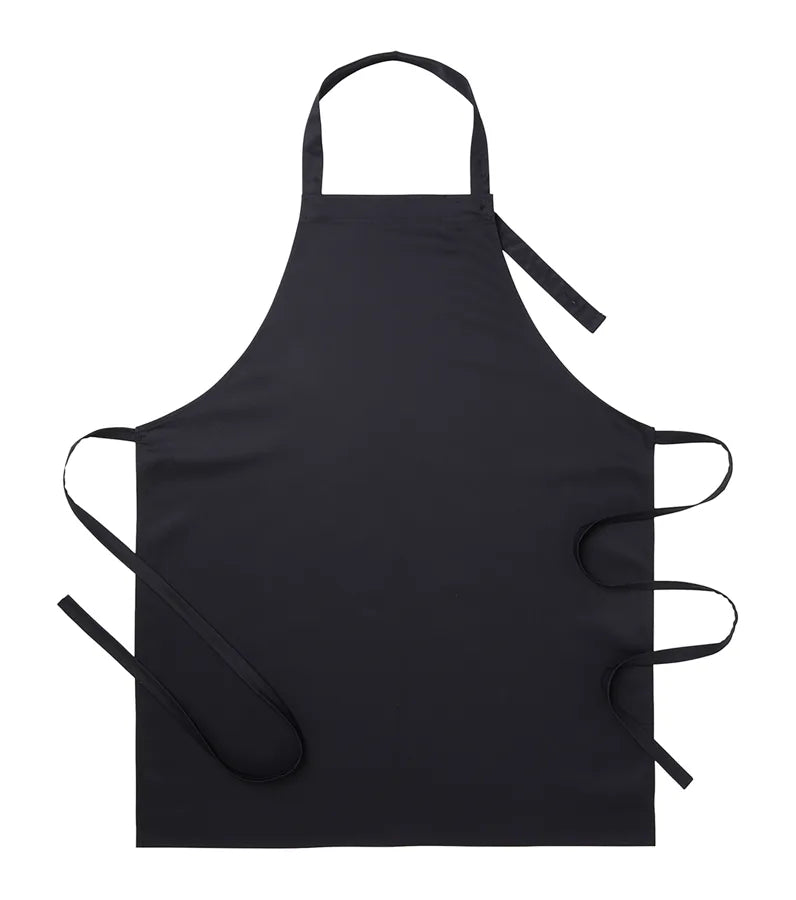 Bröstlappsförkläde 75x90 Svart
