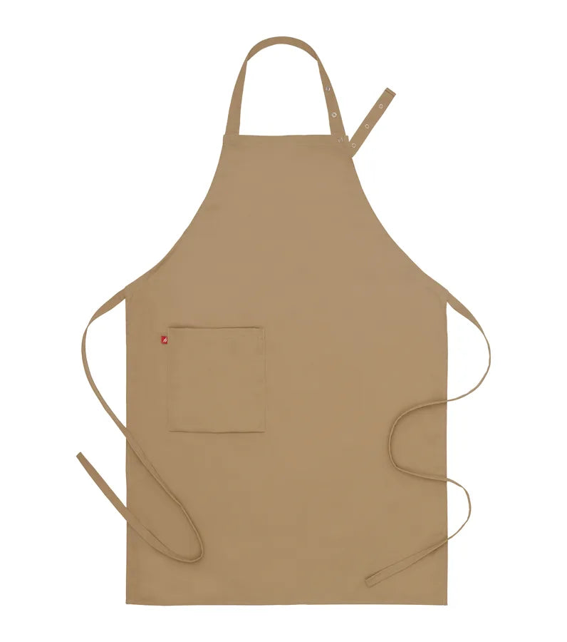 Bröstlappsförkläde Khaki