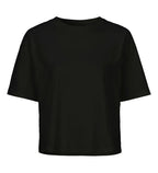Heavy t-shirt Dam Svart