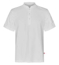 Kockpiké kortärmad Unisex Vit