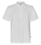 Kockpiké kortärmad Unisex Vit