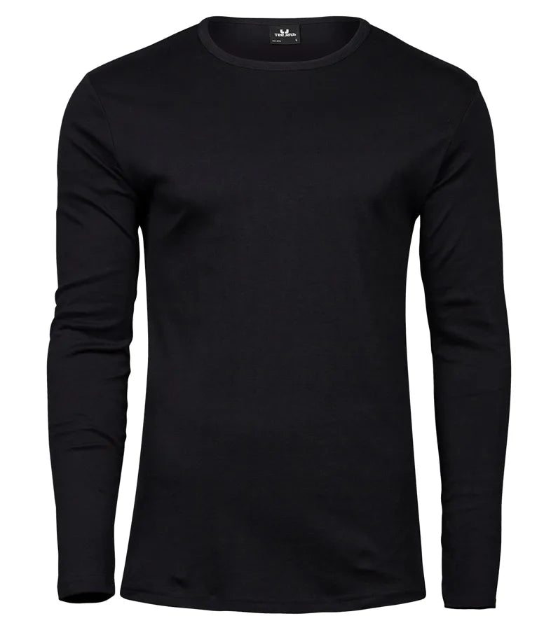 T-shirt Herr Långärmad TeeJays Svart