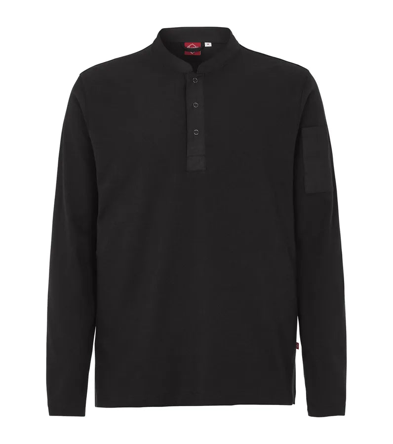 Kockpiké Långärmad Unisex Svart