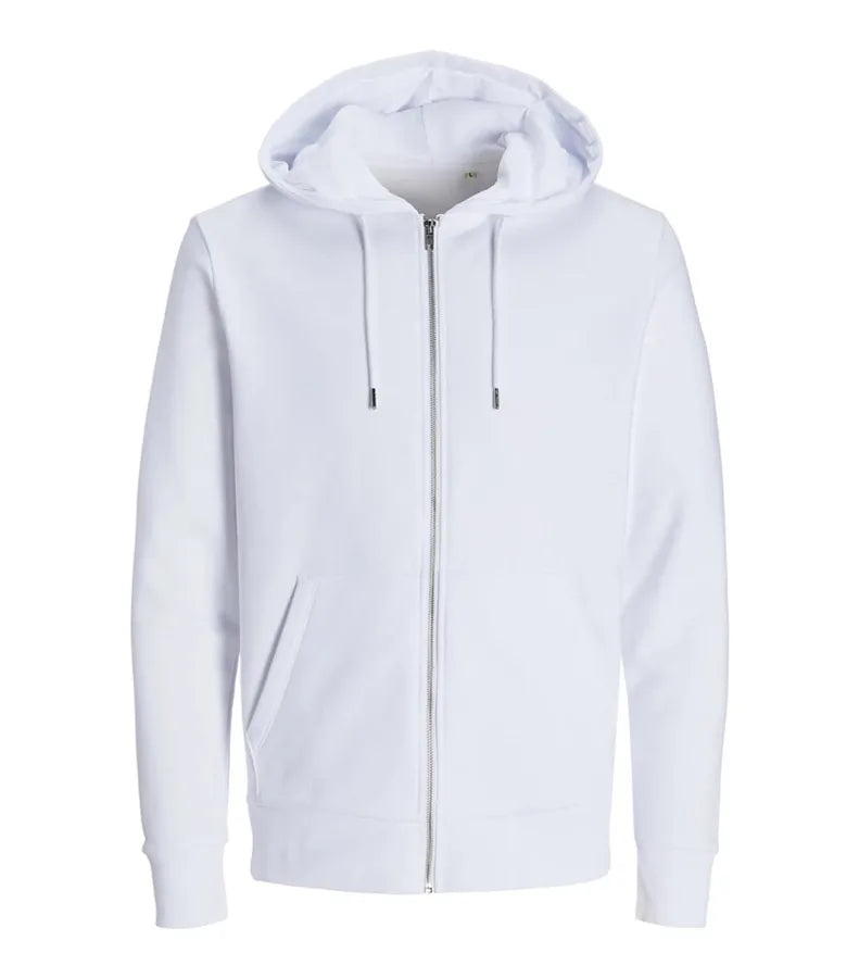 Day Zip Hood White
