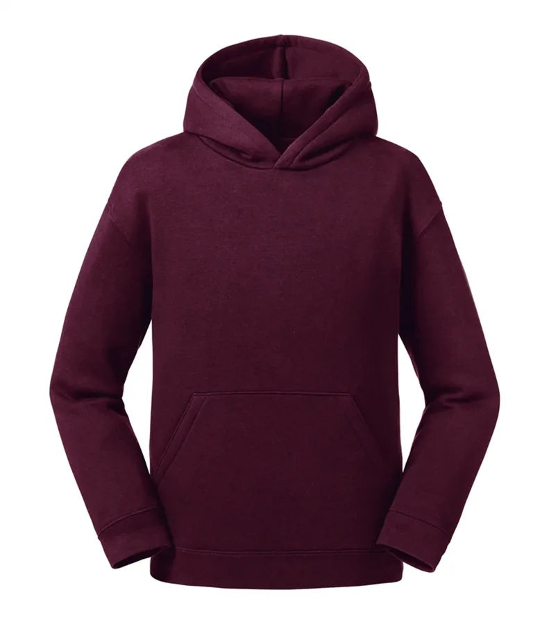 Kids Authentic Hooded Sweat Burgundy