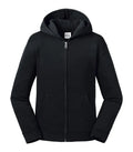 Kids Authentic Zipped Hood Sweat Black