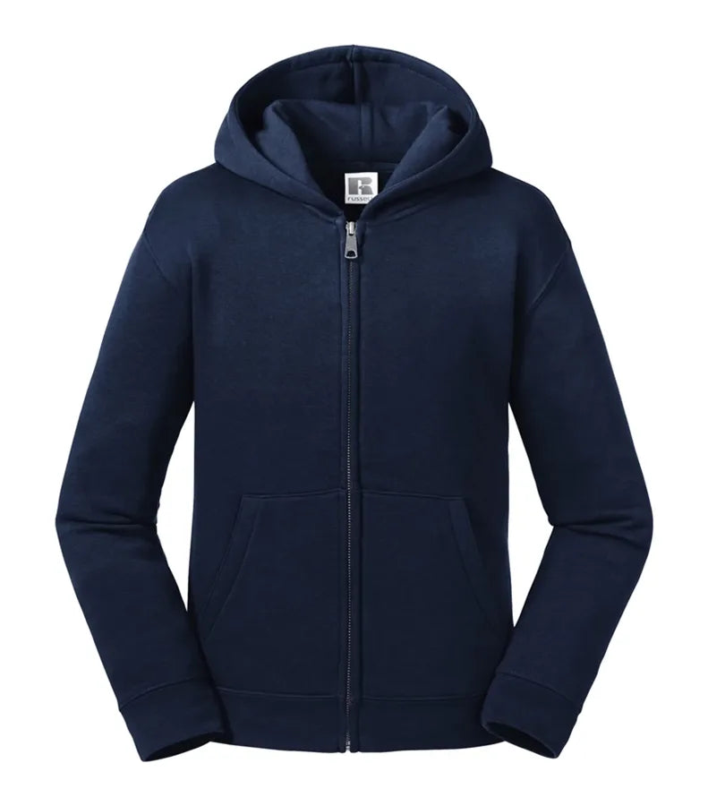 Kids Authentic Zipped Hood Sweat FrenchNavy
