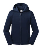 Kids Authentic Zipped Hood Sweat FrenchNavy
