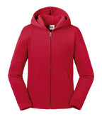 Kids Authentic Zipped Hood Sweat ClassicRed