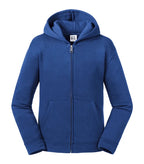 Kids Authentic Zipped Hood Sweat BrightRoyal