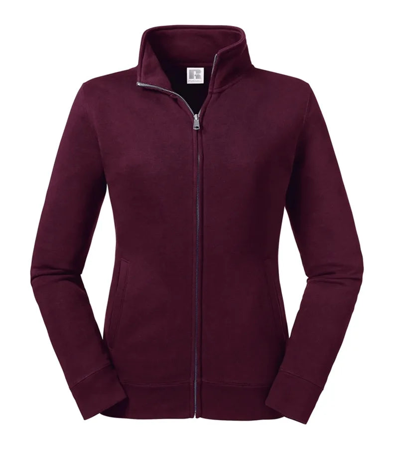 Ladies' Authentic Sweat Jacket Burgundy