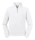 Authentic 1/4 Zip Sweat White