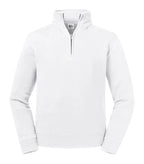 Authentic 1/4 Zip Sweat White