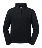 Authentic 1/4 Zip Sweat Black