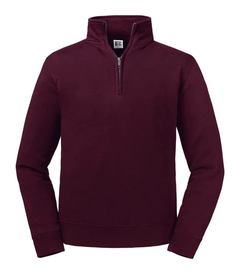 Authentic 1/4 Zip Sweat Burgundy