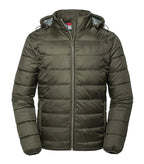 Men´s Hooded Nano Jacket DarkOlive