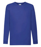 Kids Valueweight Long Sleeve T RoyalBlue