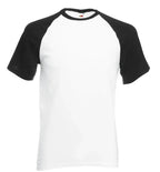 Baseball Tee White/Black
