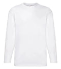 Valueweight Long Sleeved Tee White
