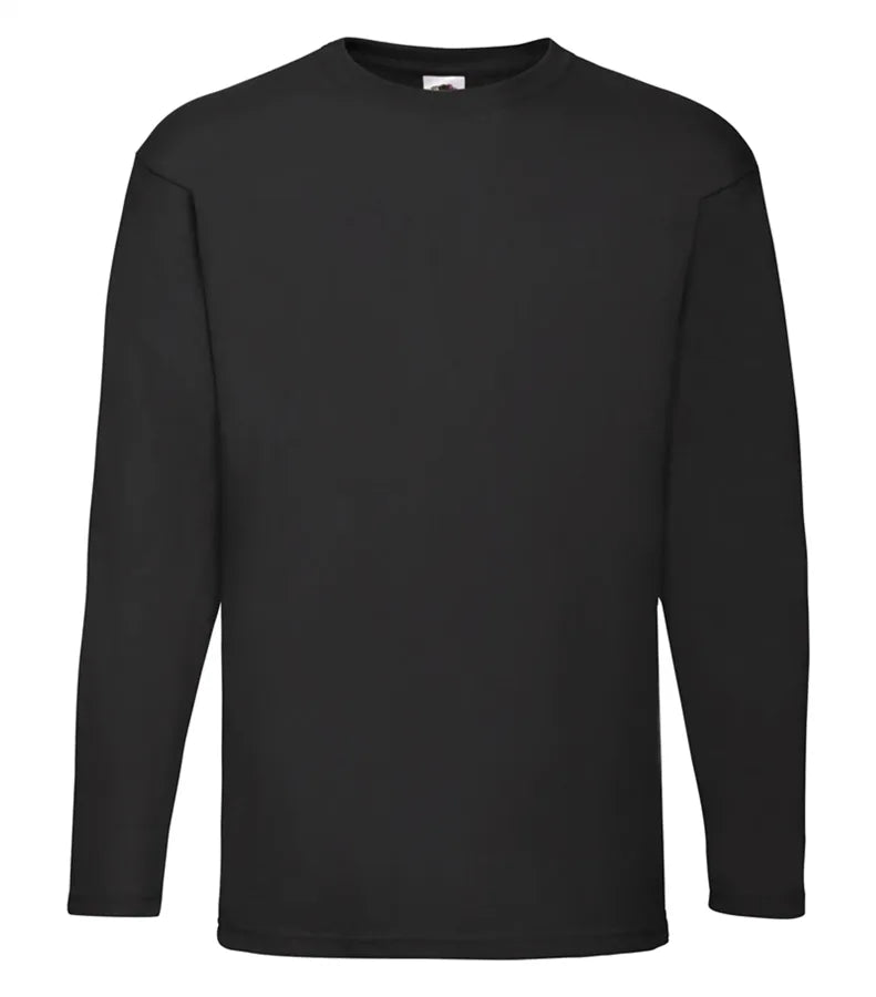 Valueweight Long Sleeved Tee Black