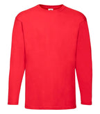 Valueweight Long Sleeved Tee Red