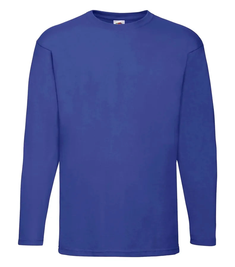 Valueweight Long Sleeved Tee RoyalBlue