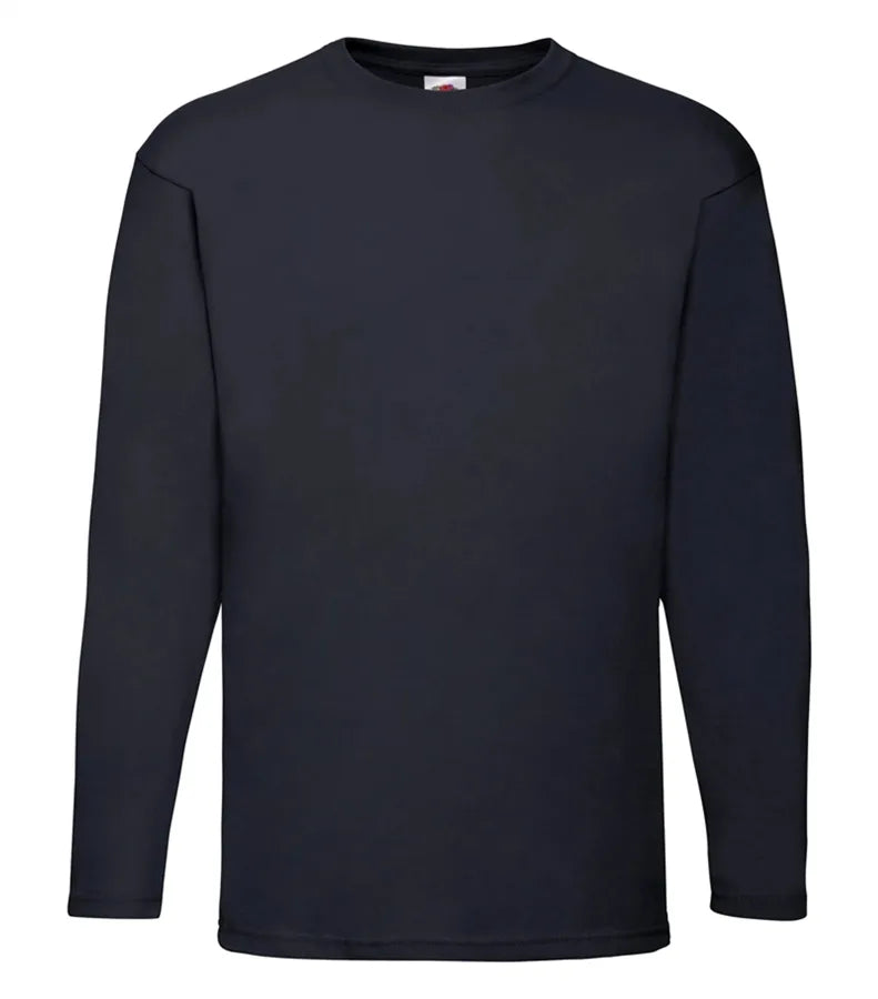 Valueweight Long Sleeved Tee DeepNavy