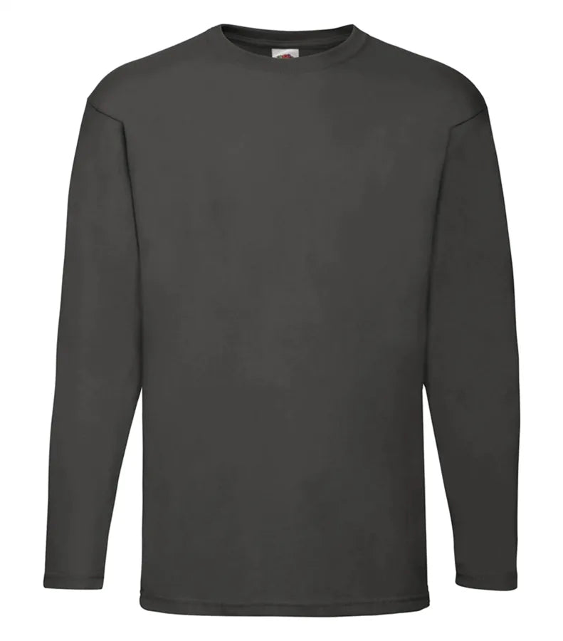 Valueweight Long Sleeved Tee LightGraphite