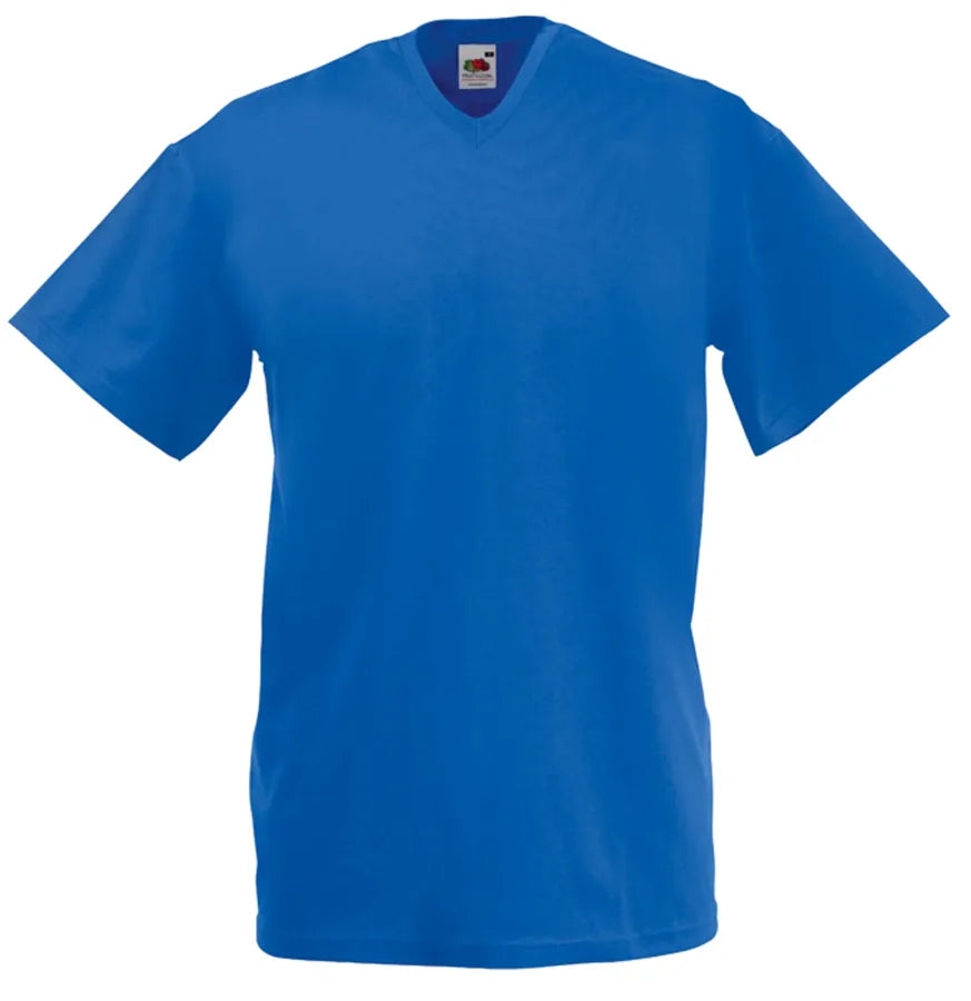 Valueweight V Neck Tee RoyalBlue