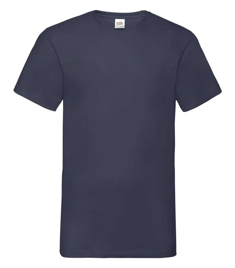 Valueweight V Neck Tee DeepNavy