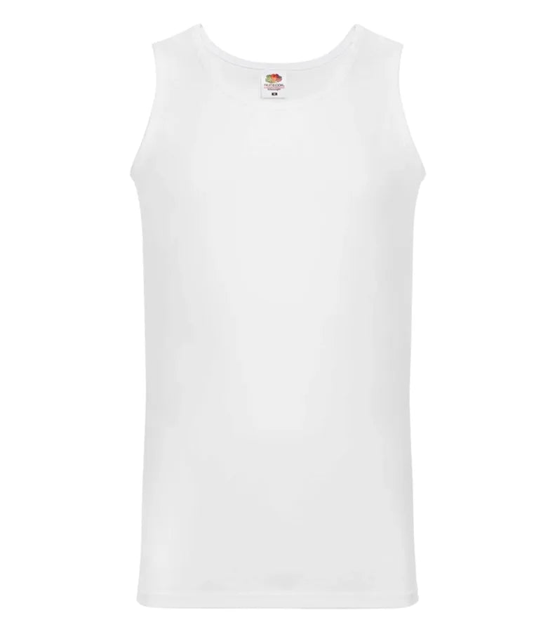 Valueweight Ahtletic Vest White