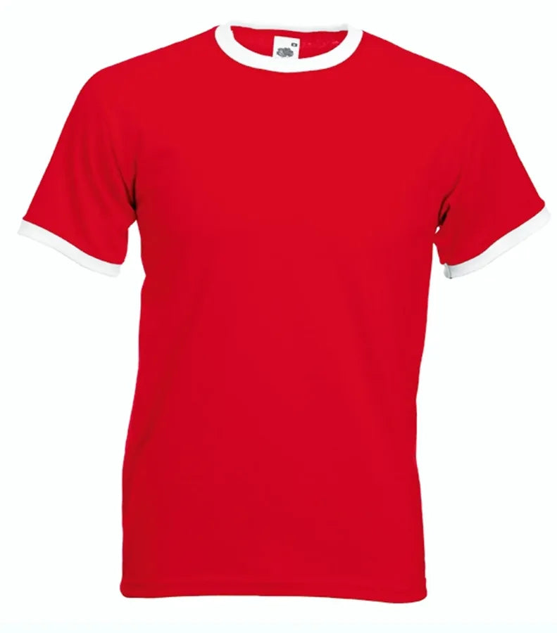 Ringer Tee Red/White