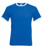 Ringer Tee RoyalBlue/White