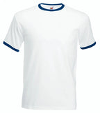 Ringer Tee White/Navy