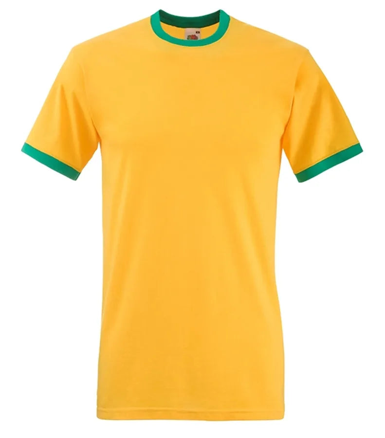 Ringer Tee Sunflower/Kelly
