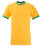 Ringer Tee Sunflower/Kelly