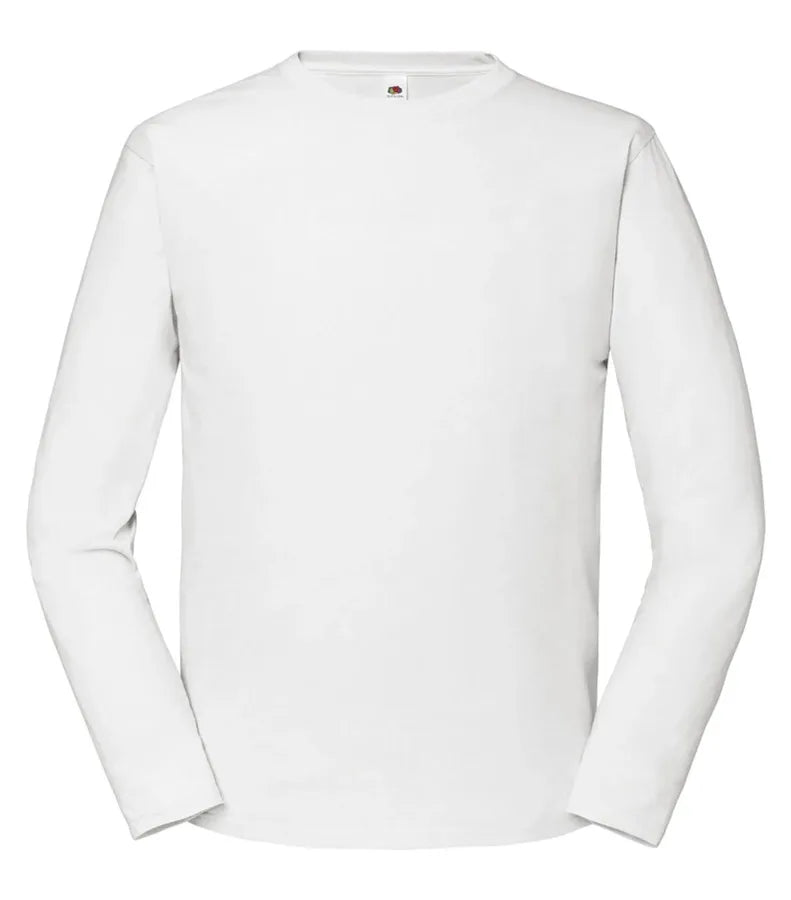 Iconic 195 Long Sleeve T White