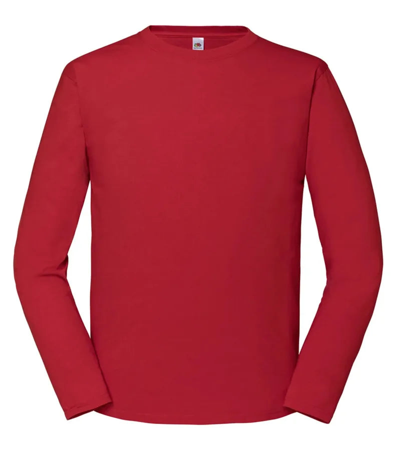 Iconic 195 Long Sleeve T Red