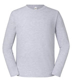 Iconic 195 Long Sleeve T Heather Grey
