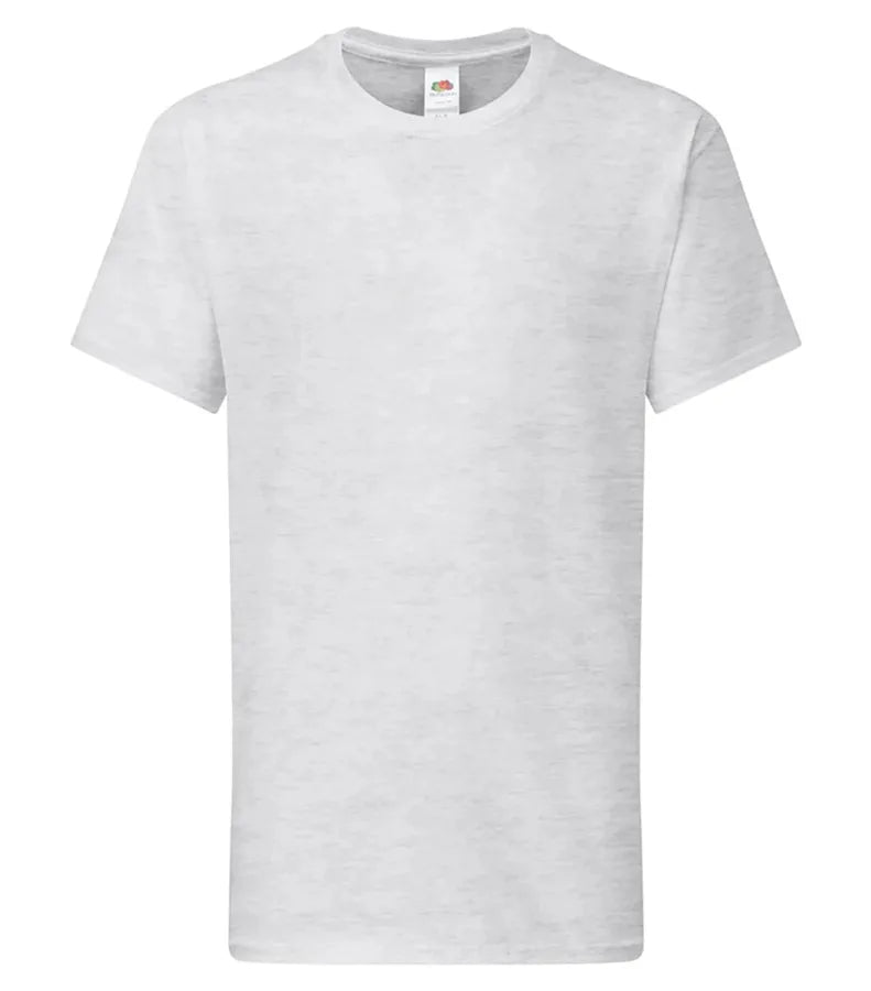 Kids Iconic 195 T Heather Grey